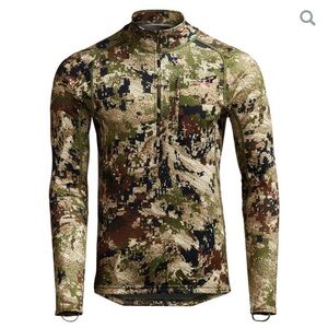Sitka Gear Men’s Core Mid Weight Zip-T Optifade SubAlpine